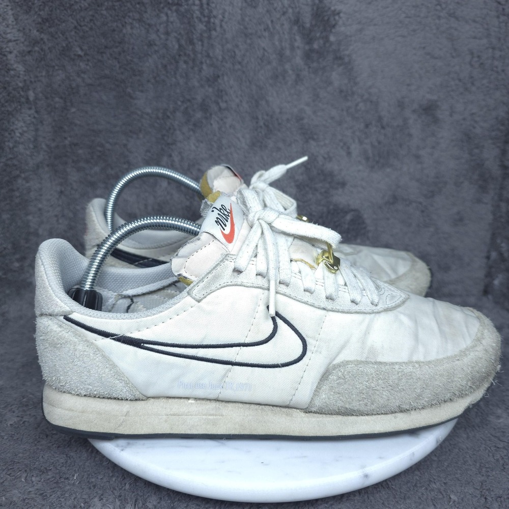 Nike Waffle Trainer 2 SD First Use Men's Size 10 White Blue 50th Anniversary